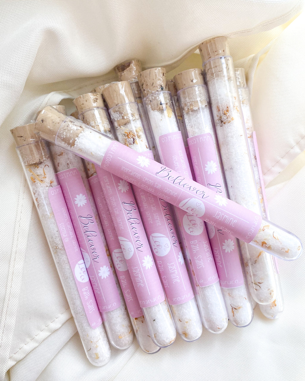 BELIEVER Jasmine Bath Salt Test Tube