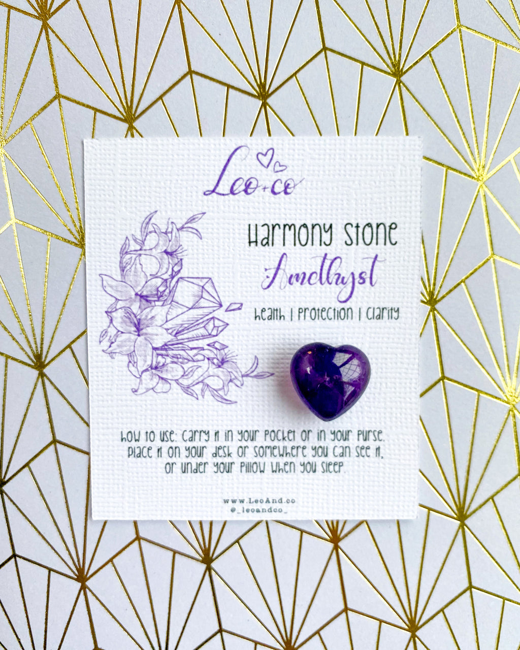Harmony Crystal - Amethyst