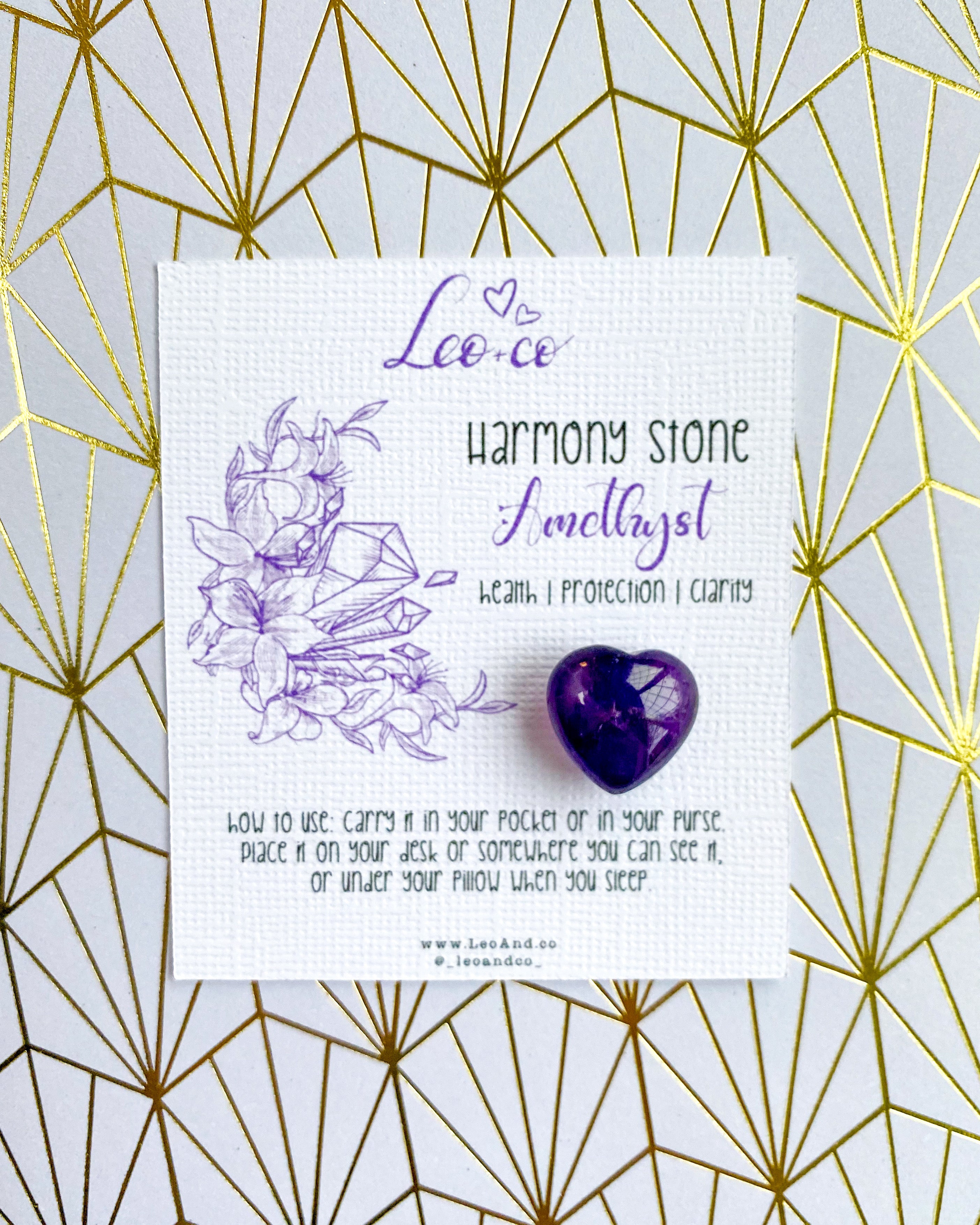 Harmony Crystal - Amethyst