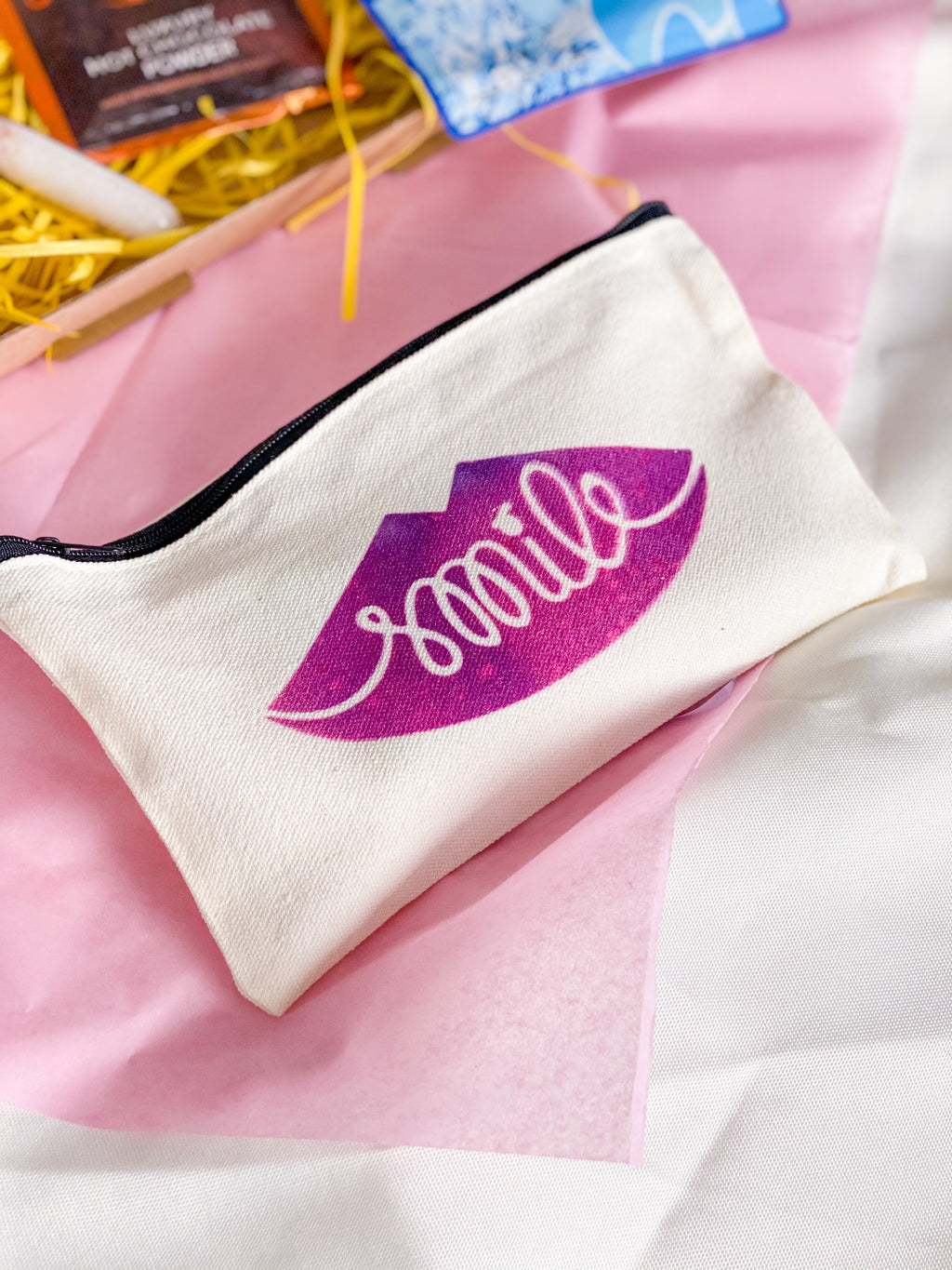 Pink Smile Make-up Bag