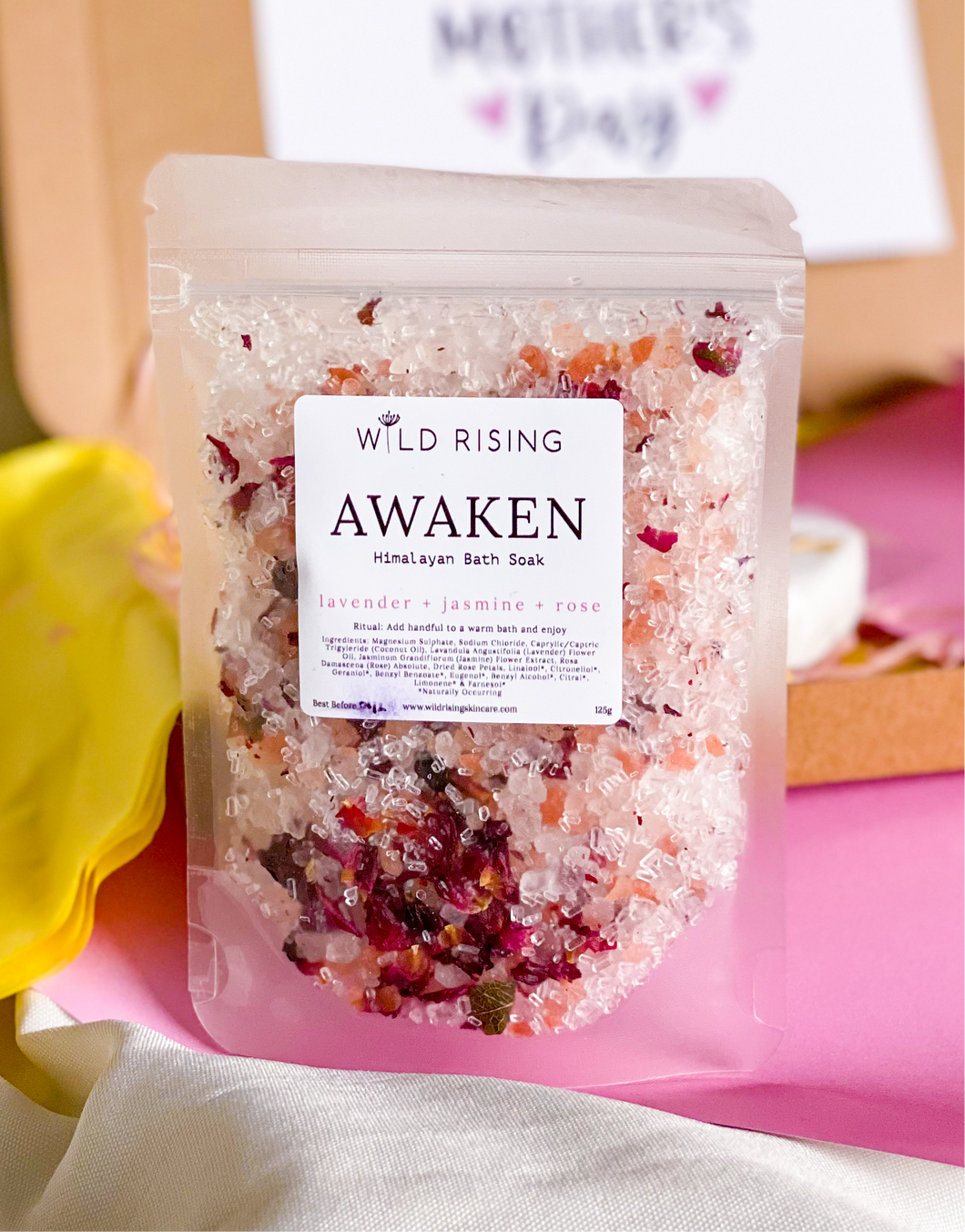 Awaken Bath Salt Pouch (125g)