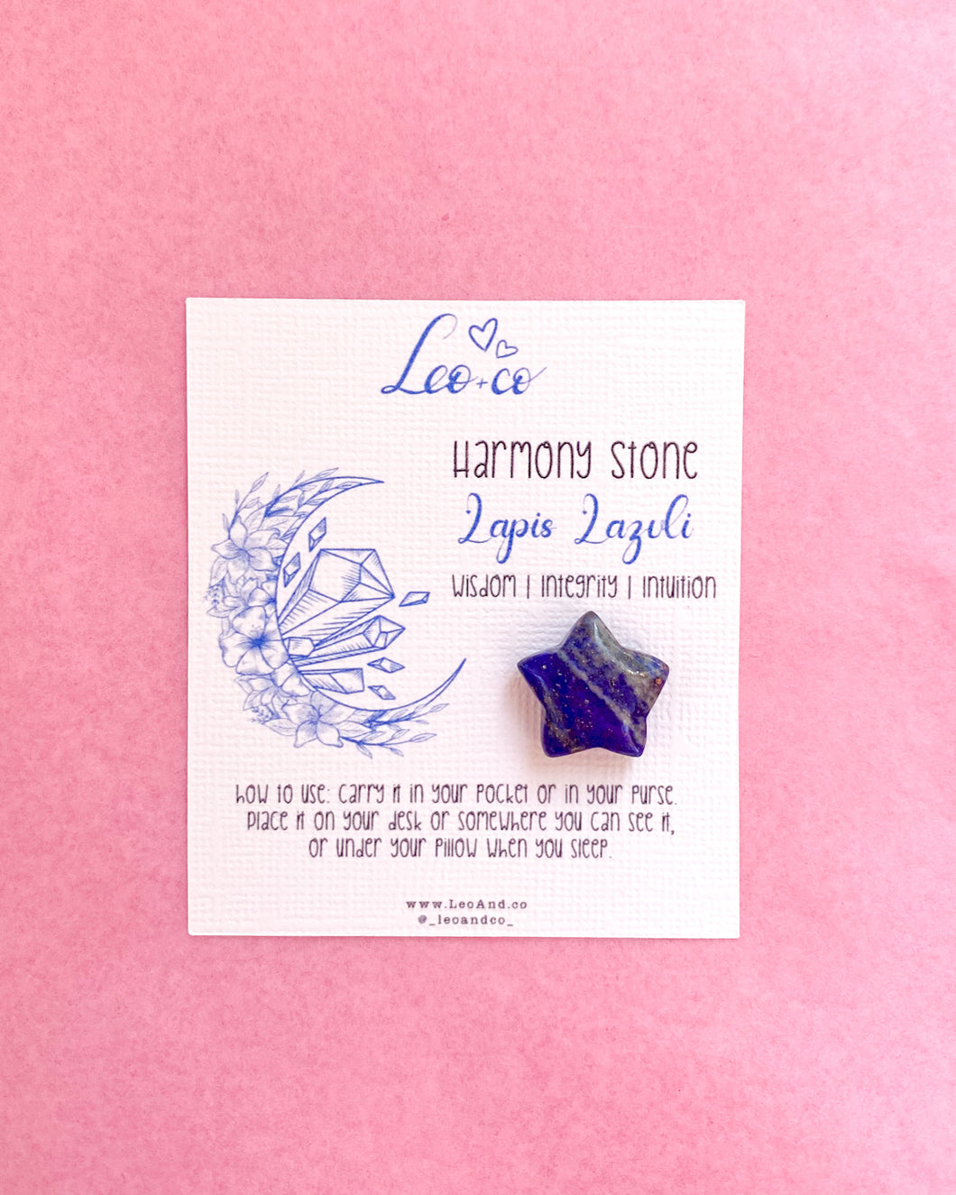 Harmony Crystal - Lapis Lazuli