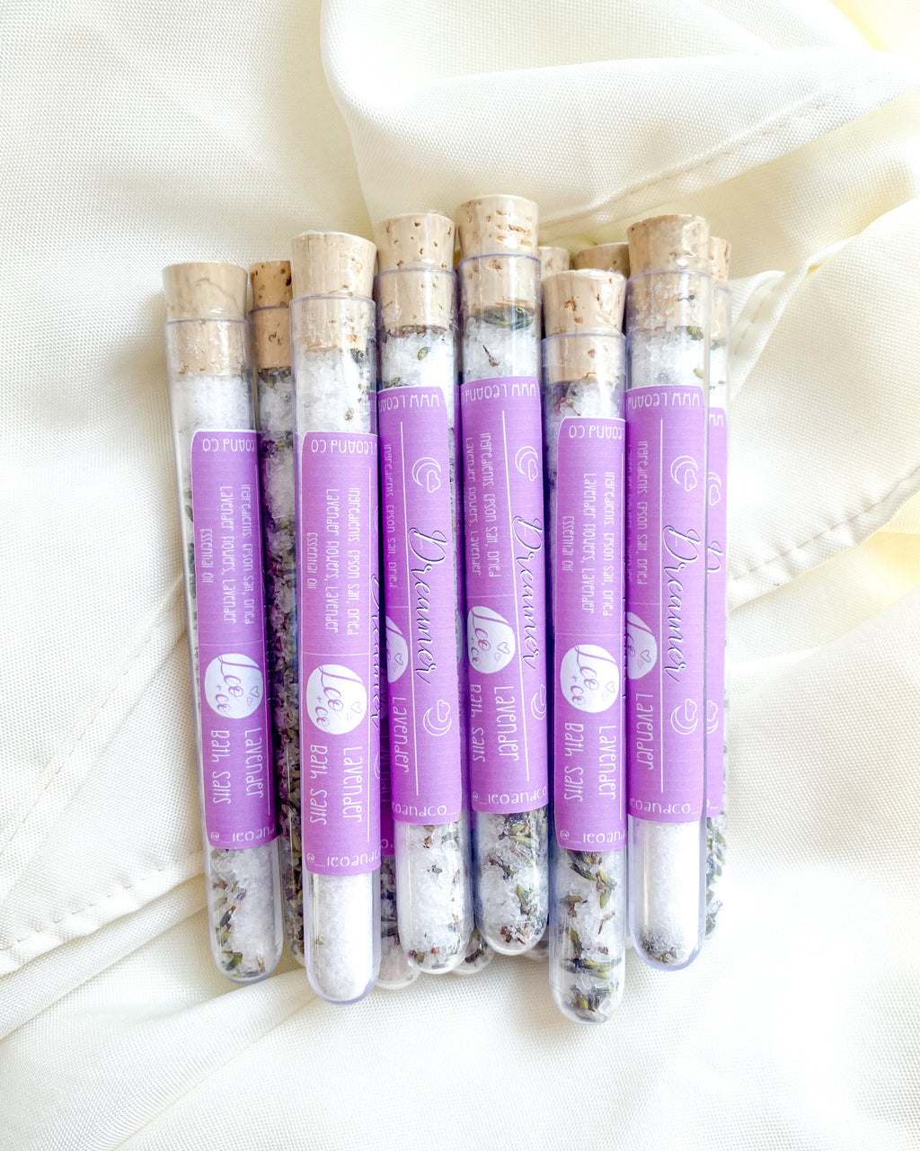 DREAMER Lavender Bath Salt Test Tube