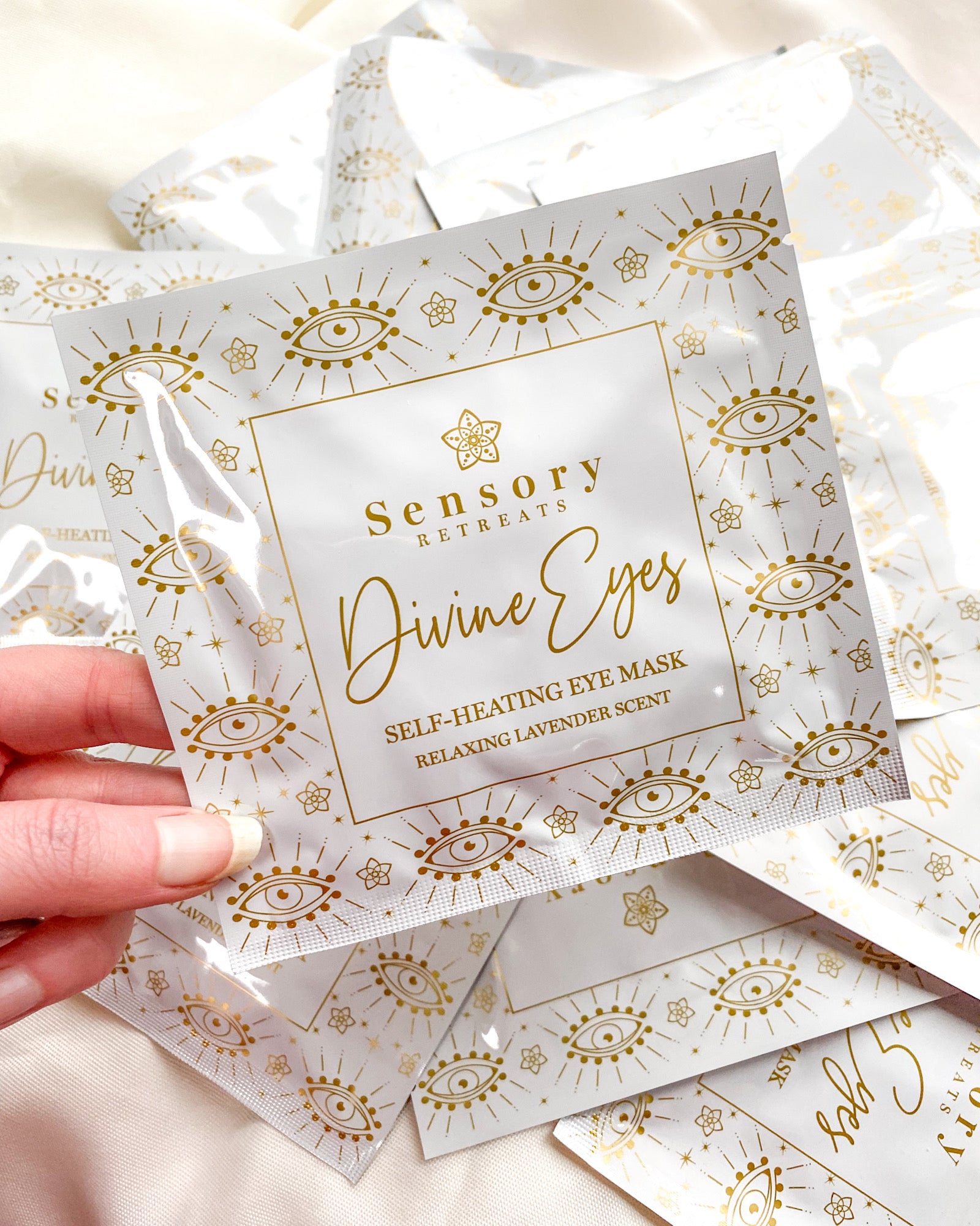 Self-Heating Eye Mask: Divine Eyes (Lavender Scented)