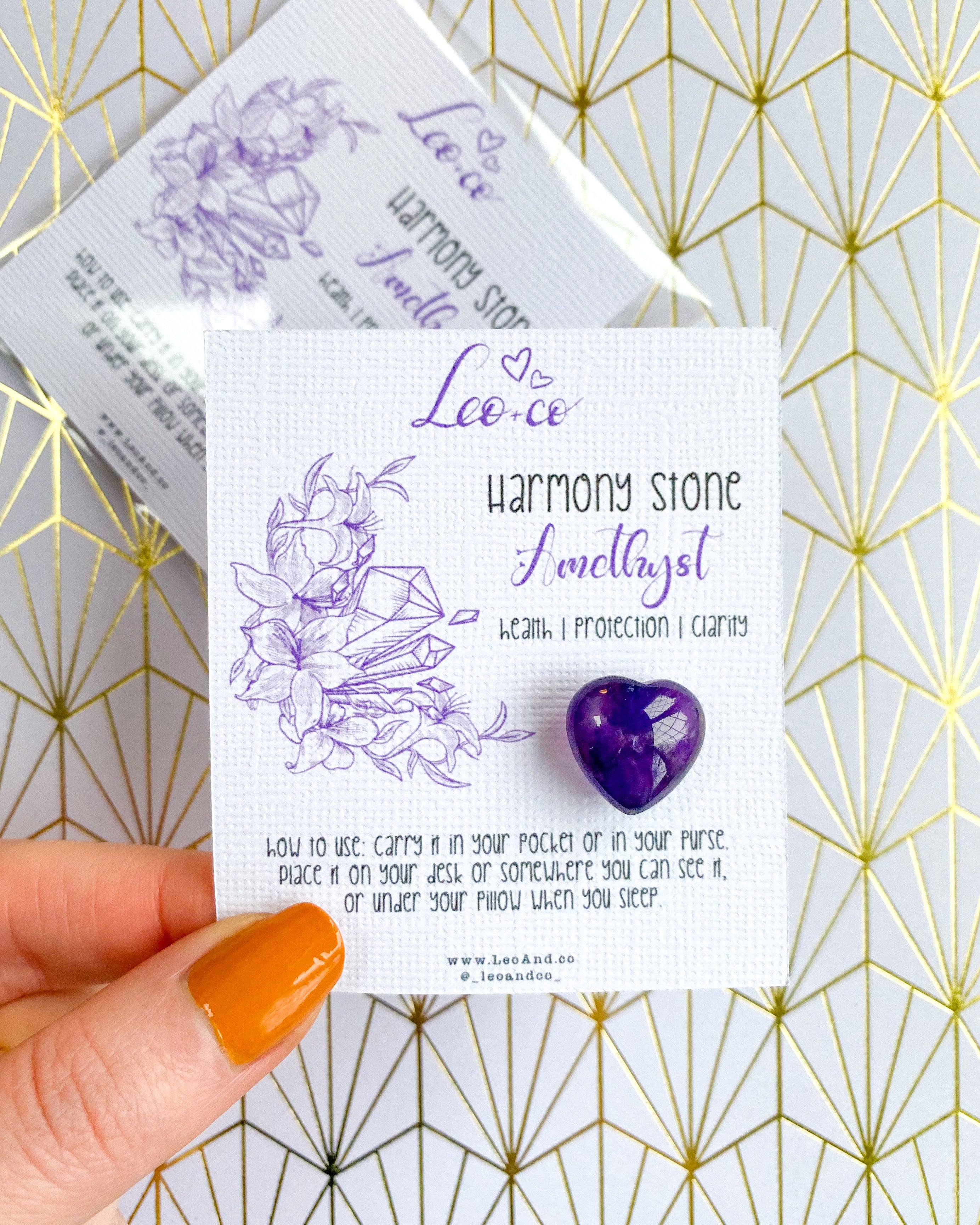 Harmony Crystal - Amethyst
