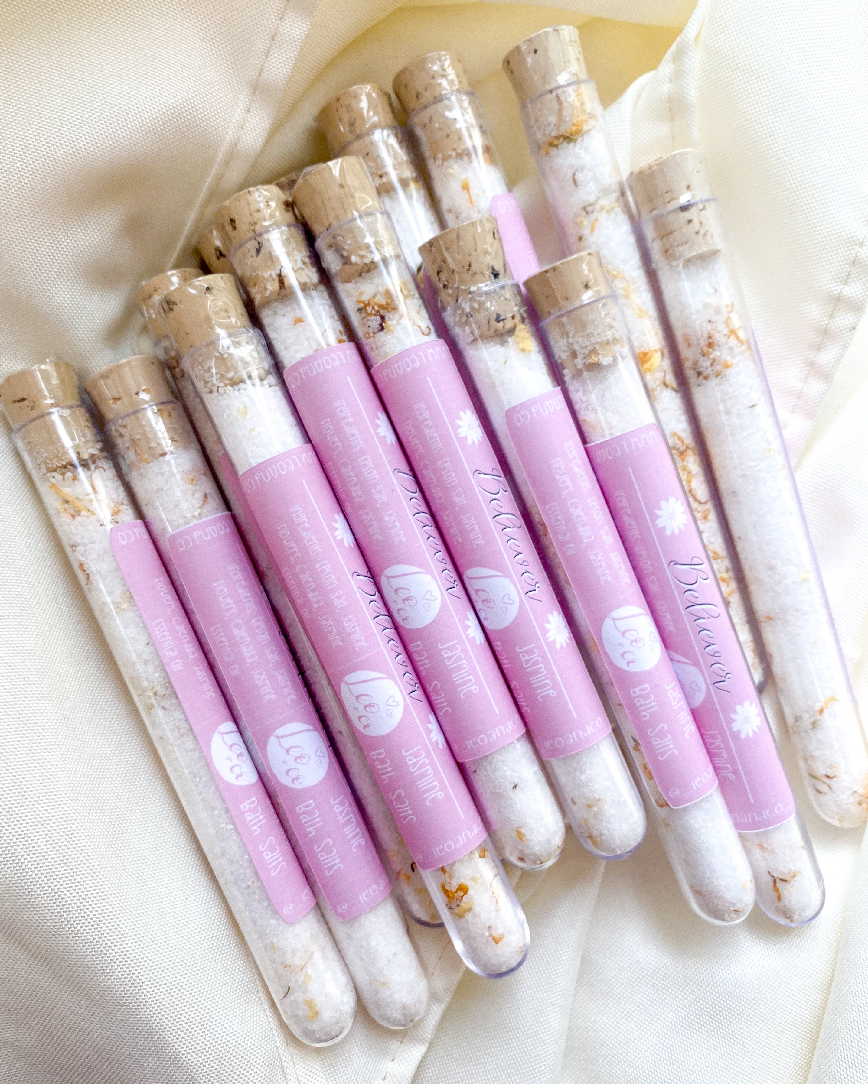 BELIEVER Jasmine Bath Salt Test Tube