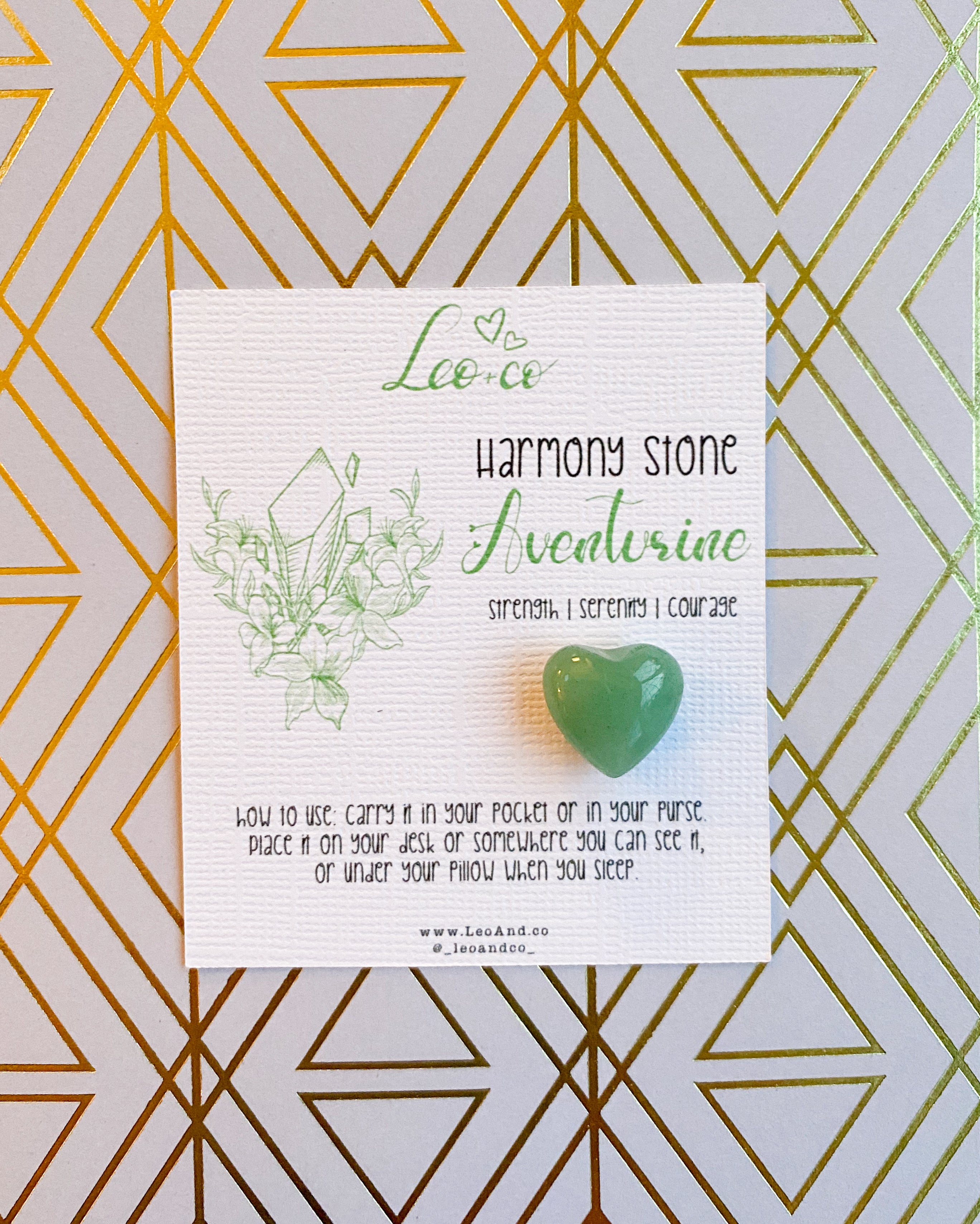 Harmony Crystal - Aventurine