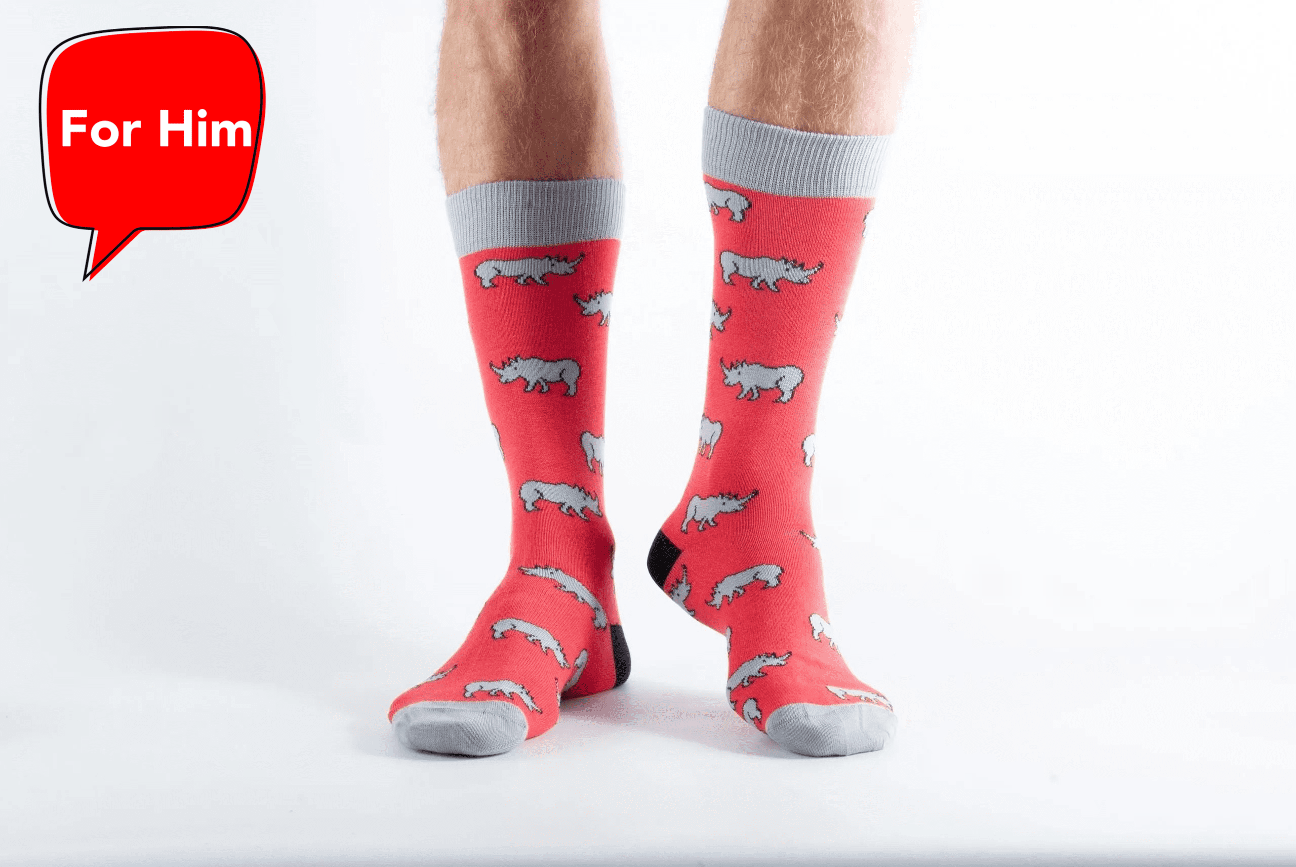 Red Rhyno Men’s Socks